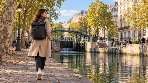 Sélection de sacs à dos urbains femme chic et imperméables